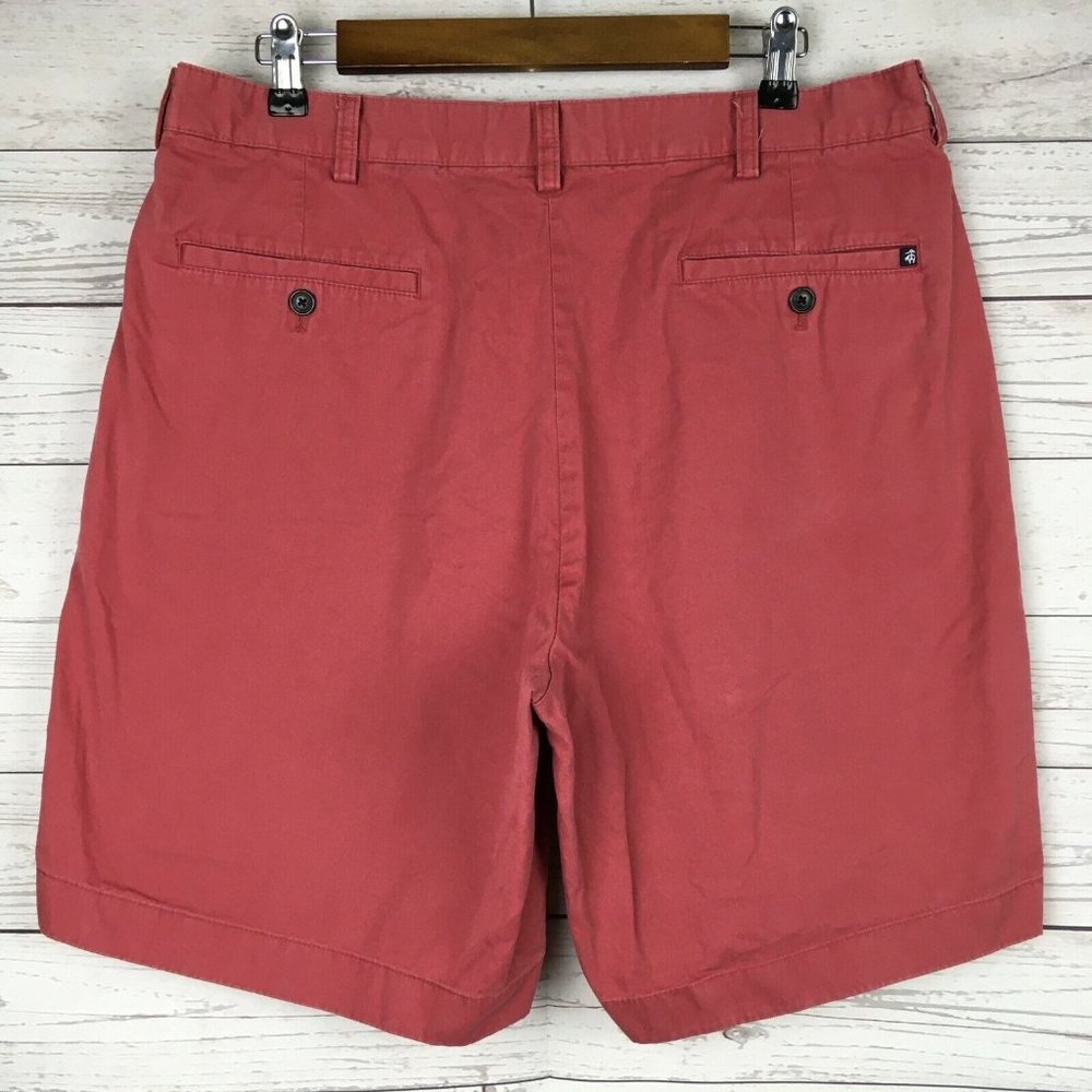Brooks Brothers Mens 346 Flat Front Chino Shorts sz 34 to 36‎ Pink